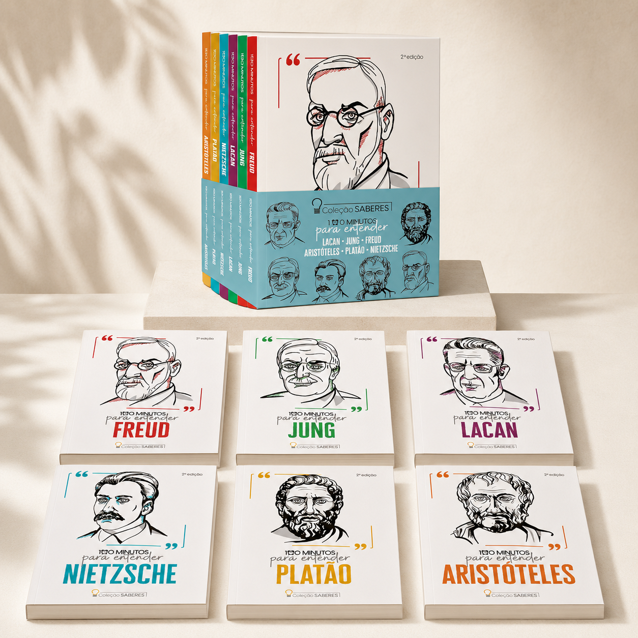 Os 6 livros da Coleção Saberes